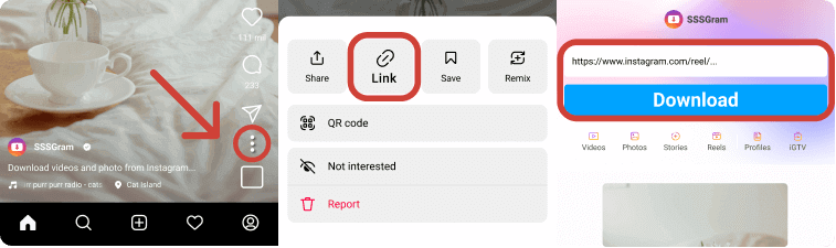 Instagram reels video download