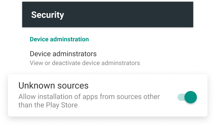 unknown installation