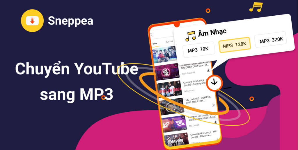 Chuyển YouTube sang MP3