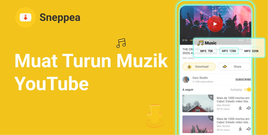 muat turun muzik youtube