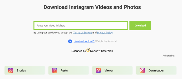 Download Instagram Videos with the SaveFrom Website