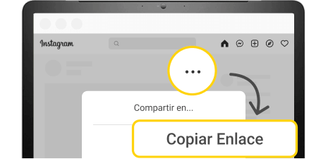 obtener enlace de video en Instagram en pc