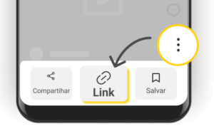 baixar instagram video: copiar link