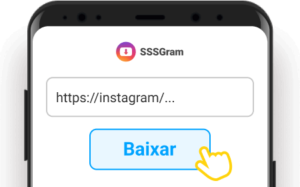 baixar video do instagram: colar link